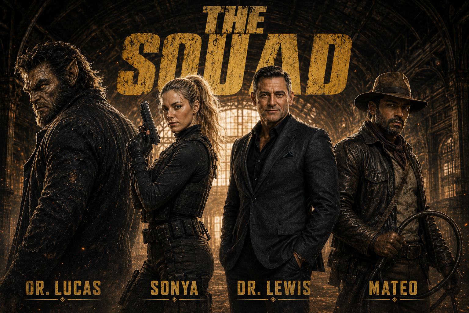 Sonya, Mateo, and the WereMan